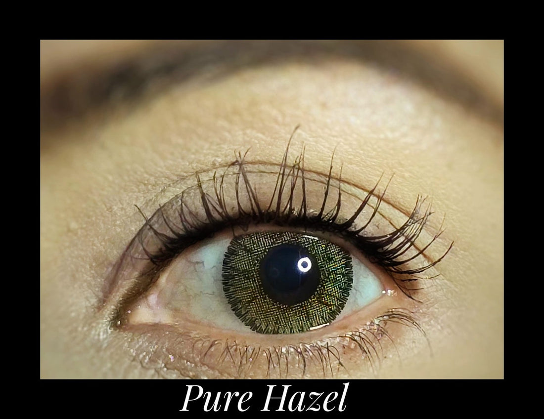 Pure Hazel Cosmetic YEARLY Coloured Contact Lenses