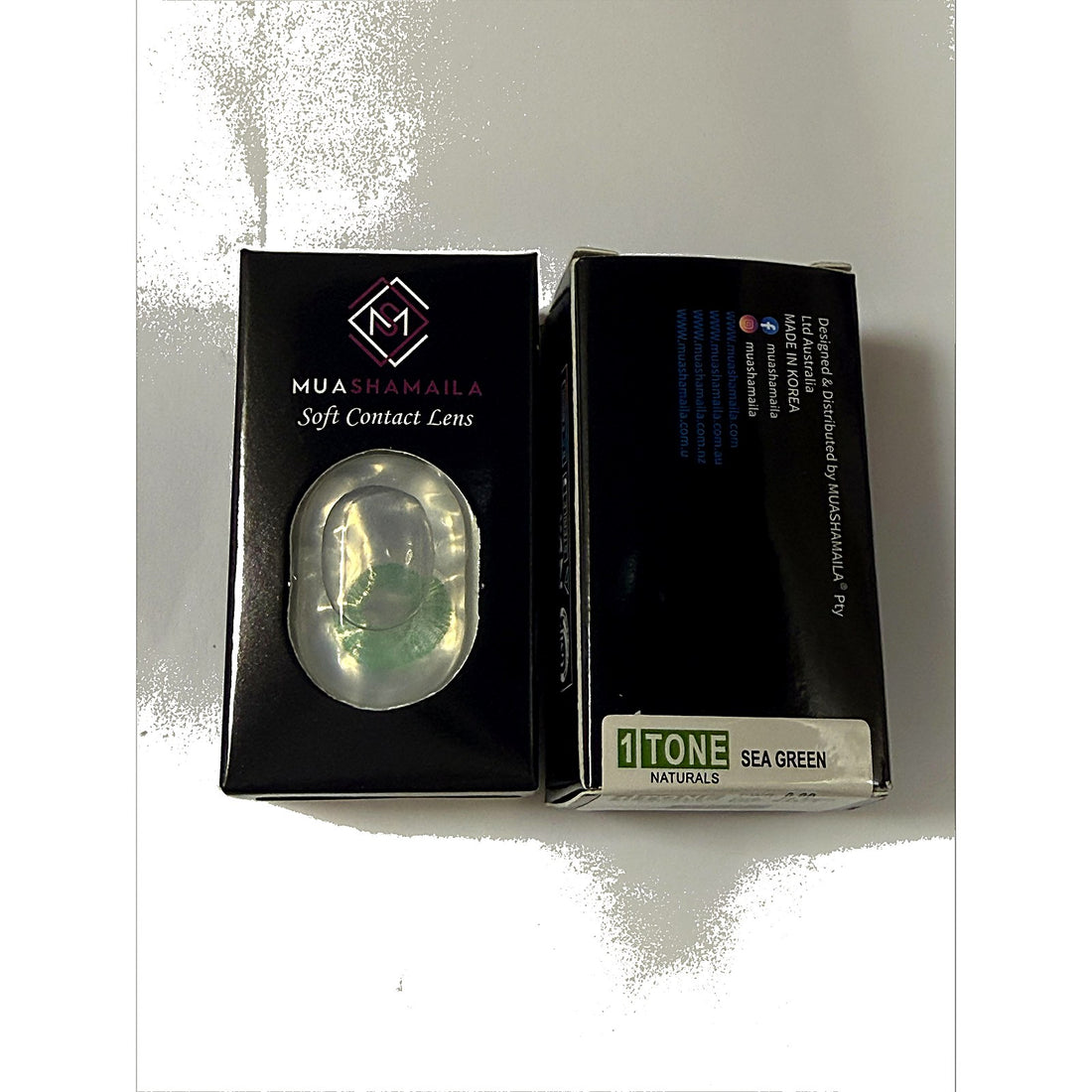 Sea Green Cosmetic YEARLY Coloured Contact Lenses
