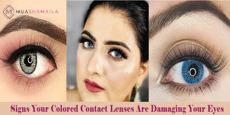 Signs Your Colored Contact Lenses Are Damaging Your Eyes