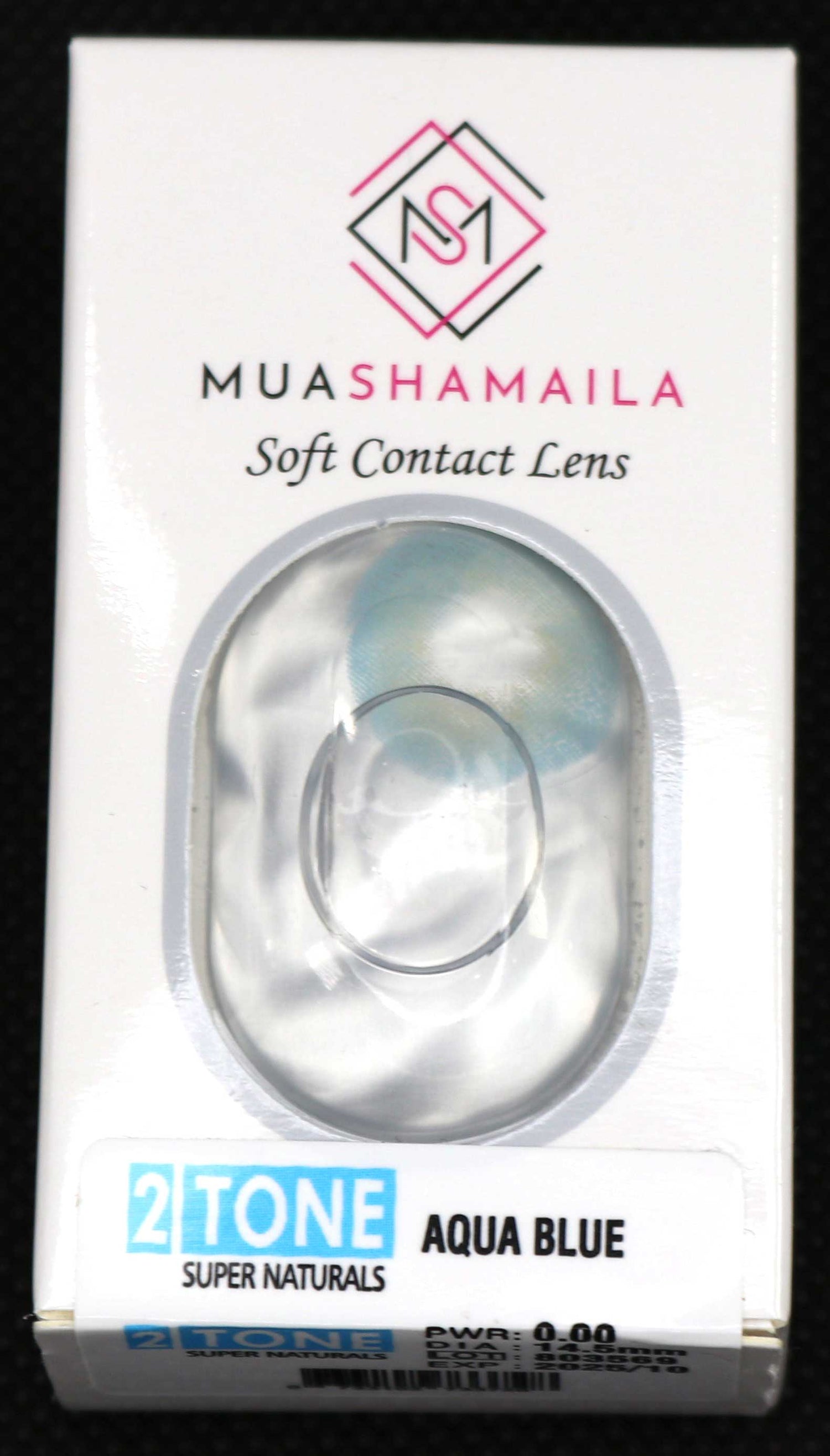 Aqua Blue Cosmetic YEARLY Coloured Contact Lenses