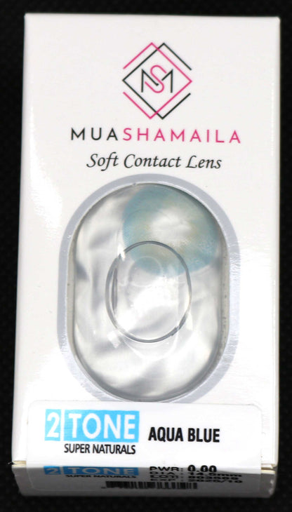 Aqua Blue Cosmetic YEARLY Coloured Contact Lenses