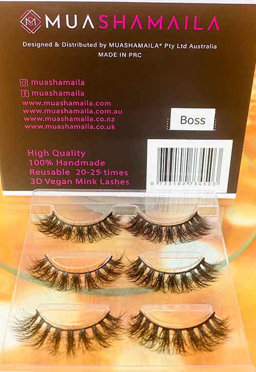 Boss 3 Pairs Vegan Eyelashes Boss 3 Pairs Vegan Eyelashes Premium Range Eyelashes  All Vegan Mink Eyelashes ,vegan fake eyelashes ,best vegan magnetic lashes, cruelty-free magnetic lashes ,cruelty free magnetic lashes ,vegan magnetic eyelashes, cruelty-free eyelashes , free magnetic lashes, vegan eye lashes