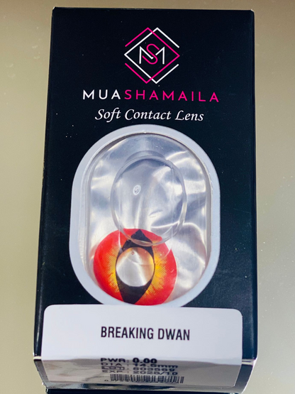 Breaking Dwan Cosmetic YEARLY Coloured Contact Lenses