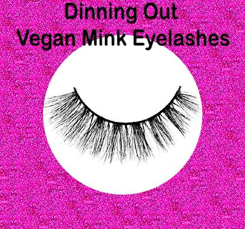 Dinning Out 3 Pairs Vegan Eyelashes Light Range Eyelashes  All Vegan Mink Eyelashes, vegan false lashes, vegan fake eyelashes, best vegan magnetic lashes, cruelty-free magnetic lashes ,cruelty free magnetic lashes, vegan magnetic eyelashes, cruelty free eyelashes ,vegan false eyelashesm, vegan mink lashes