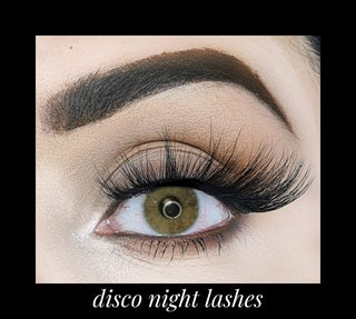 Disco Night 3 Pairs Vegan Eyelashes