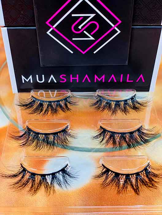 Drama Queen 3 Pairs Vegan Eyelashes