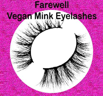 Farewell 3 Pairs Vegan Eyelashes