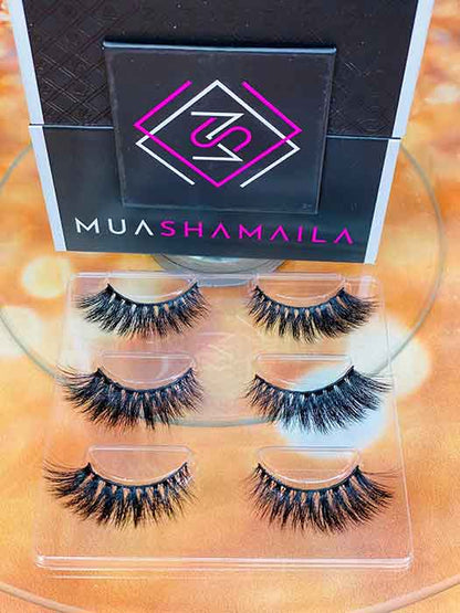 First Crush 3 Pairs Vegan Eyelashes