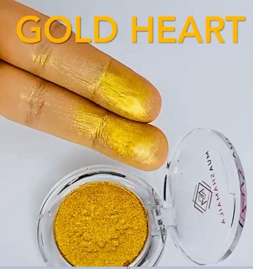 Gold Heart Bomb Highlighter