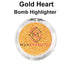 Gold Heart Bomb Highlighter