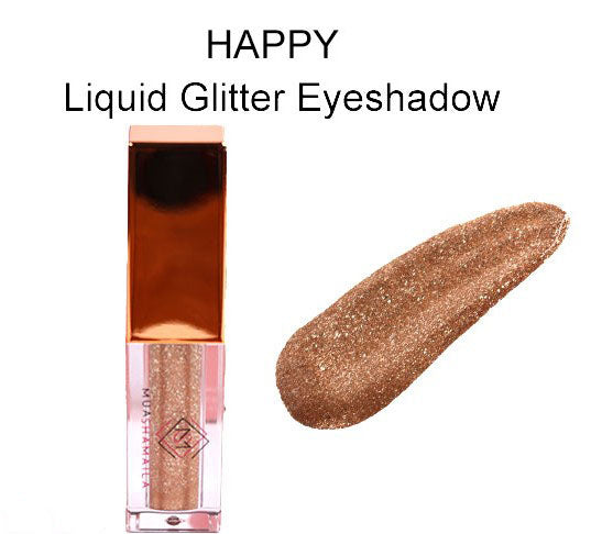 Happy Liquid Glitter Eyeshadow - MuaShamaila