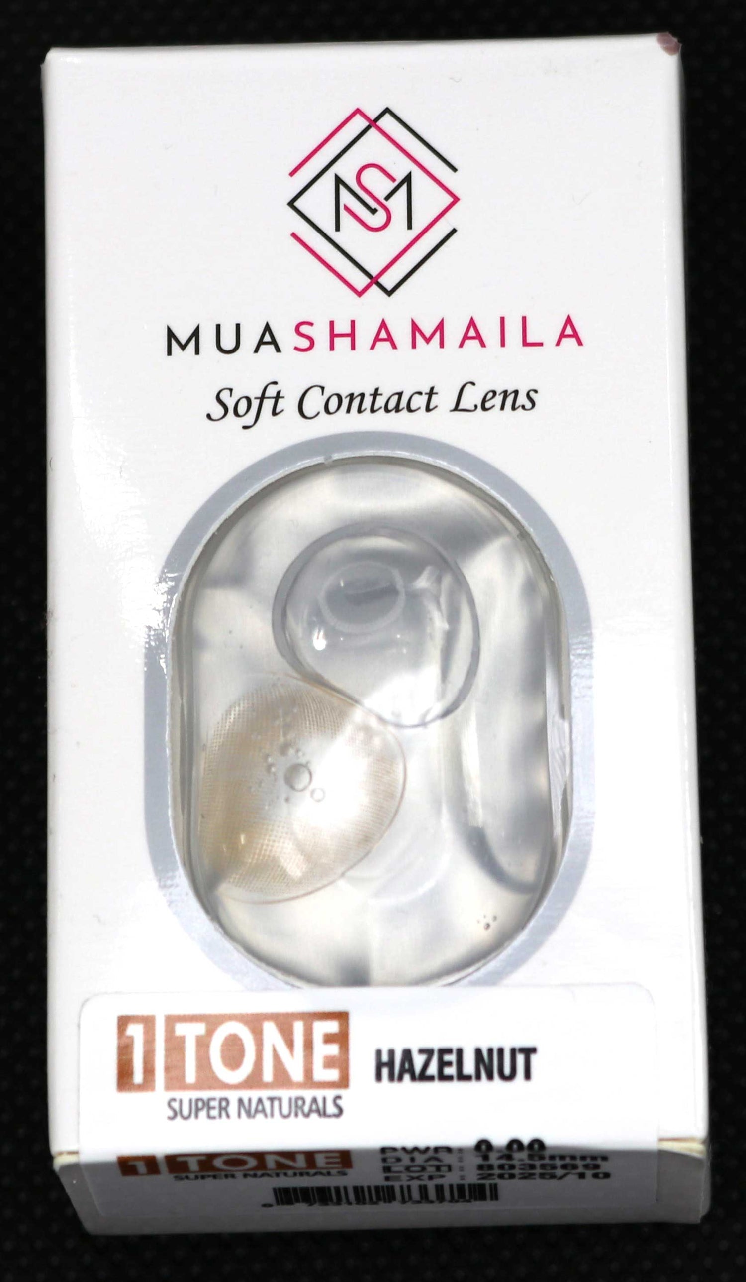 Hazelnut Cosmetic YEARLY Coloured Contact Lenses - MuaShamaila