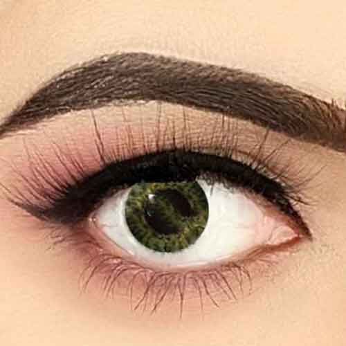 Jade Green Cosmetic YEARLY Coloured Contact Lenses - MuaShamaila