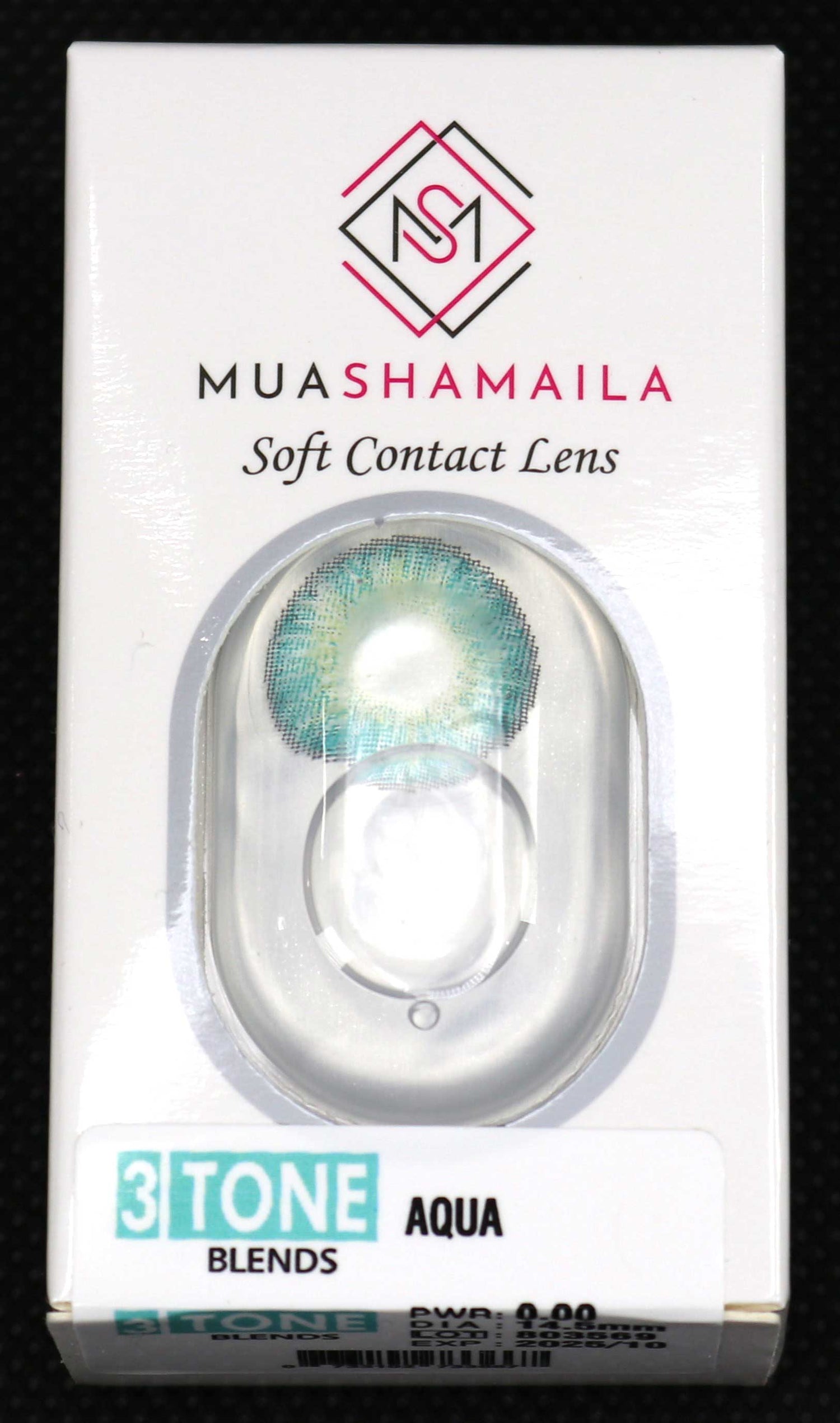 Aqua Cosmetic YEARLY Coloured Contact Lenses