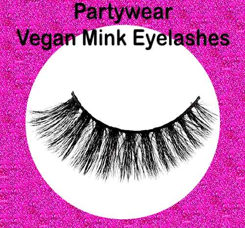 Party Wear 3 Pairs Vegan Eyelashes - MuaShamaila