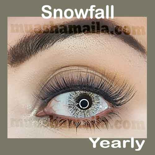 Snowfall Cosmetic YEARLY Coloured Contact Lenses - MuaShamaila