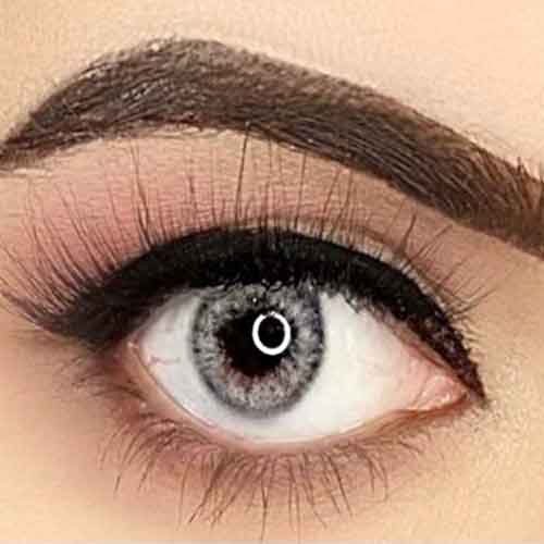 Sterling Gray YEARLY Cosmetic Coloured Contact Lenses - MuaShamaila