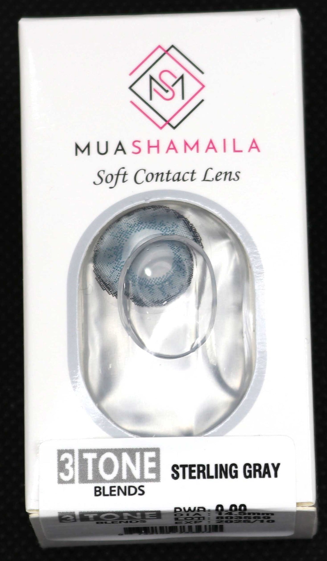 Sterling Gray YEARLY Cosmetic Coloured Contact Lenses - MuaShamaila