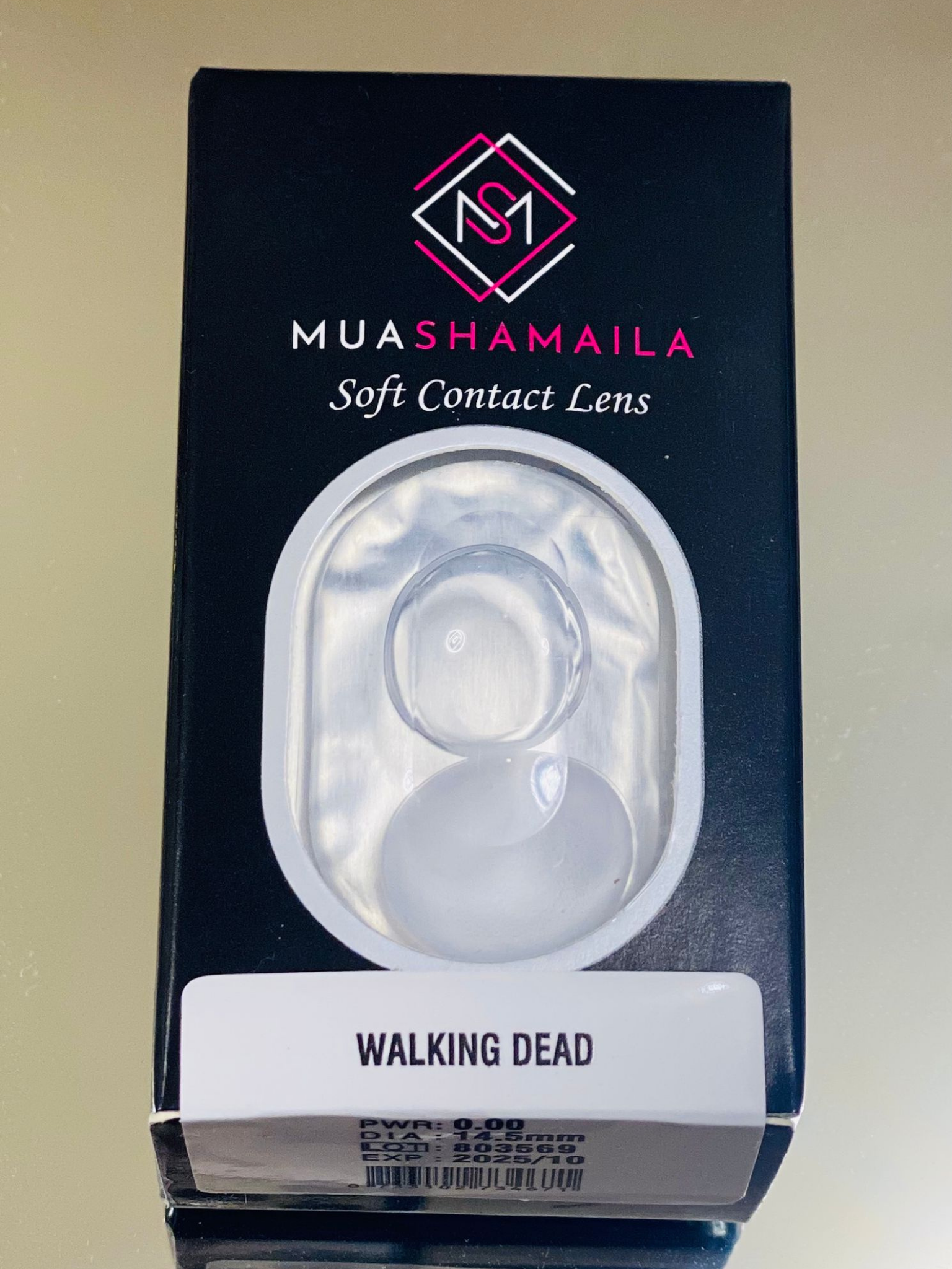 Walking Dead Cosmetic Yearly Colored Contact Lenses - MuaShamaila